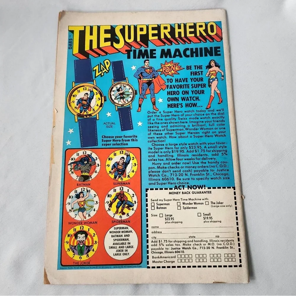 Secret Society of Super-Villains #12 DC Comics 1978‎ Captain Comet Rich Buckler